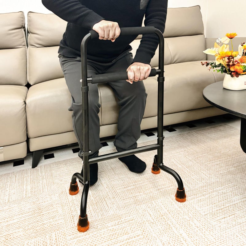 Support Way Stand Assist for Chair Couch Height Adjustable Mobility Aid for Seniors Lightweight Aluminum Frame with 450lb Capacity